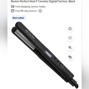 Revlon Black Digital Hair Straightener